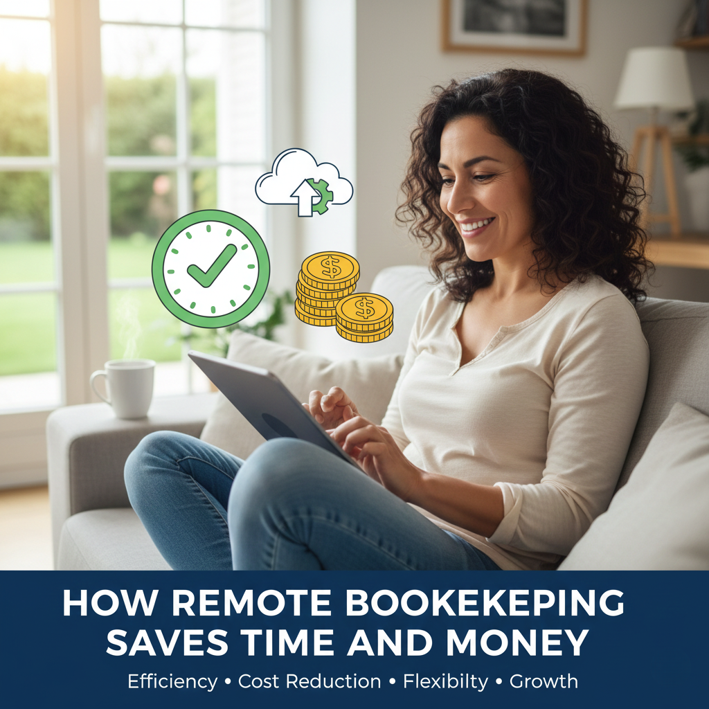 How Remote Bookkeeping Saves Time and Money